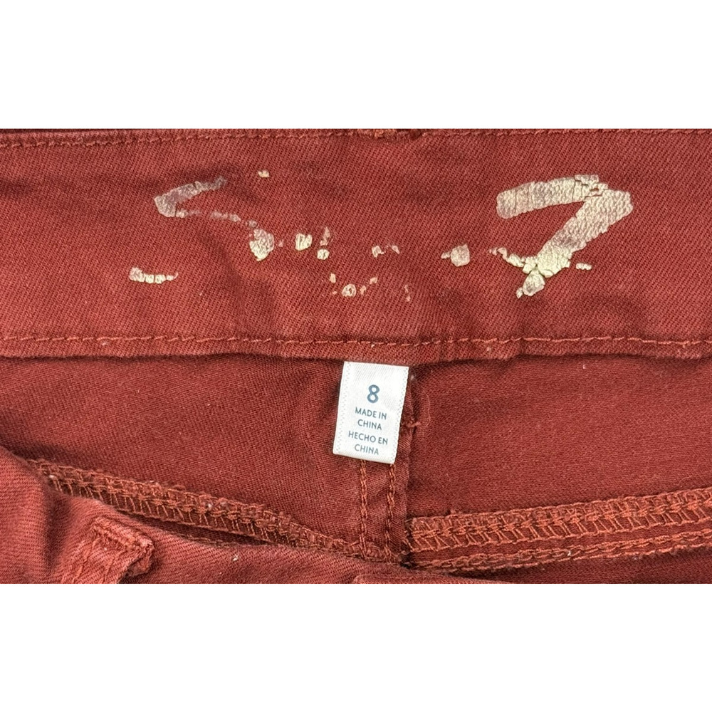 SEVEN 7 PREMIUM DENIUM TUMMYLESS HIGH RISE SKINNY BRICK SZ 8 - Picture 3 of 10